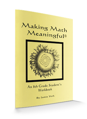 Making Math Meaningful: An 8th Grade Student’s Workbook by Jamie York