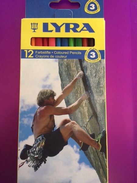 Lyra Triangular Comfort Grip Color Pencils 12 ct