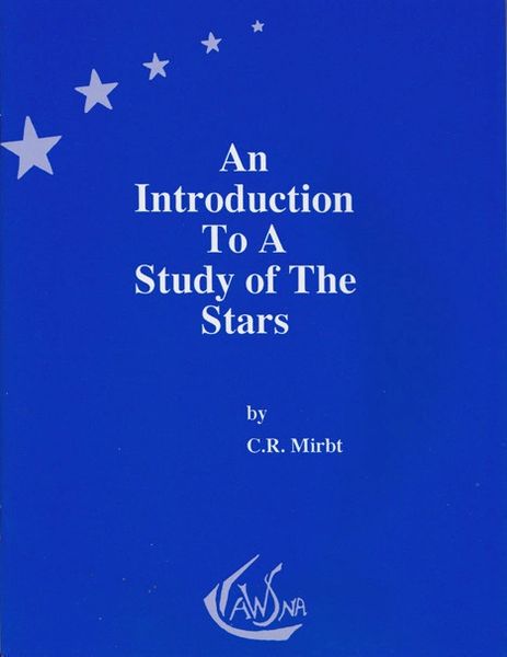 An Introduction to a Study of the Stars C. R. Mirbt