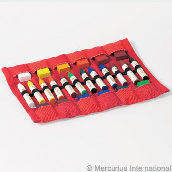 Crayon Holder for 12 blocks and 12 sticks