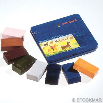 Stockmar Wax Blocks crayons- 8 colours Supplementary Assortment