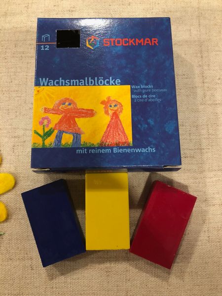 Stockmar Beewax block crayons 32 pieces