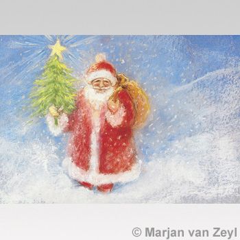 Father Christmas Postcard 1 pc