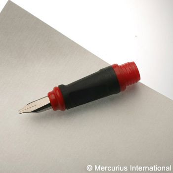 Calligraphy nib Greenfield - 1.9 mm/0.07 inch,red 1 pc