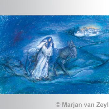 Joseph und Mary 1 postcard