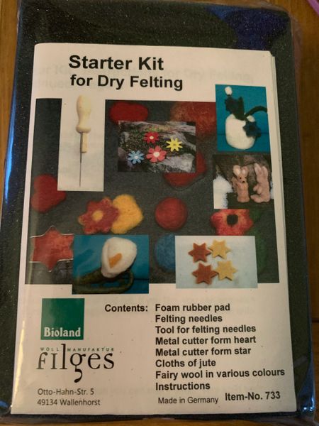 Needle Felting Basic Tools & Instructions