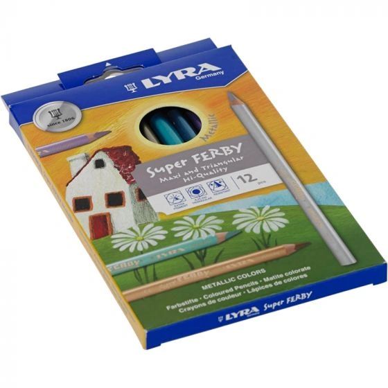 Lyra Super Ferby Colour Pencils, Assorted