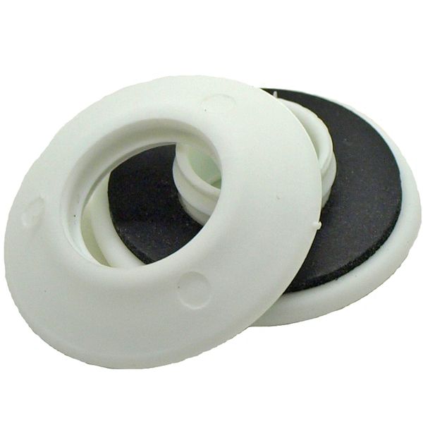 60 Blue Plastic Snap Eyelets 12mm Washer Sealed for Tarpaulin & Groundsheets 