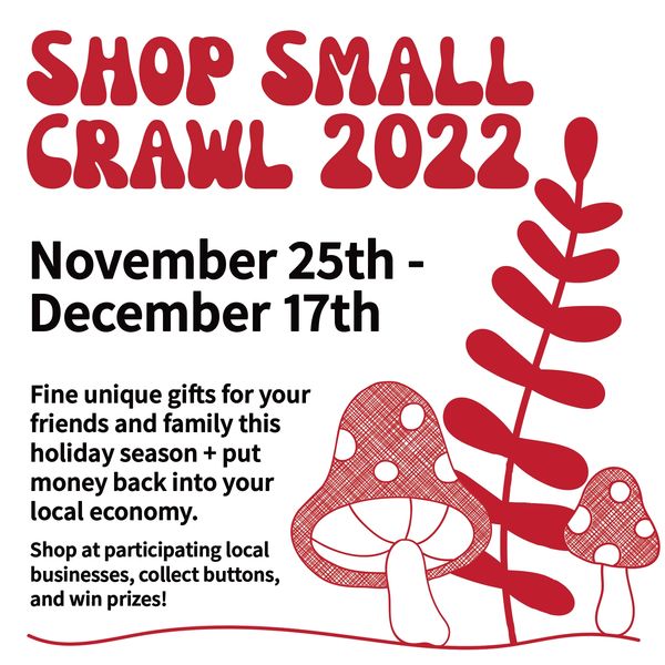 Shop Small Crawl 2022 Button