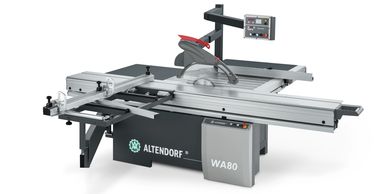 Altendorf WA 80X, German-made sliding table saw with eye-level control and CNC rip fence 