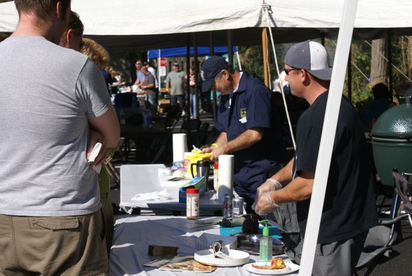 Extra Chef at the 13th annual Midwest Eggfest