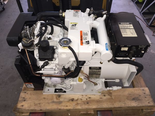 Kohler Marine Diesel Generator 5kW Single Phase 230V 50Hz + sound shield  5EFKOD