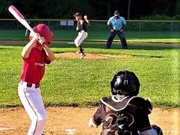 Batter facing pitcher