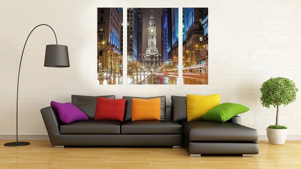 Philadelphia sports Love Teams 5 (12x12),Canvas Art ,Wall Art