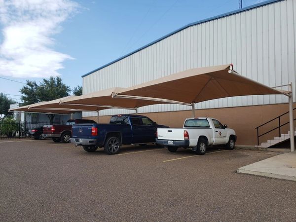 parking lot car ports