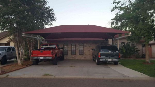 driveway shade canopies