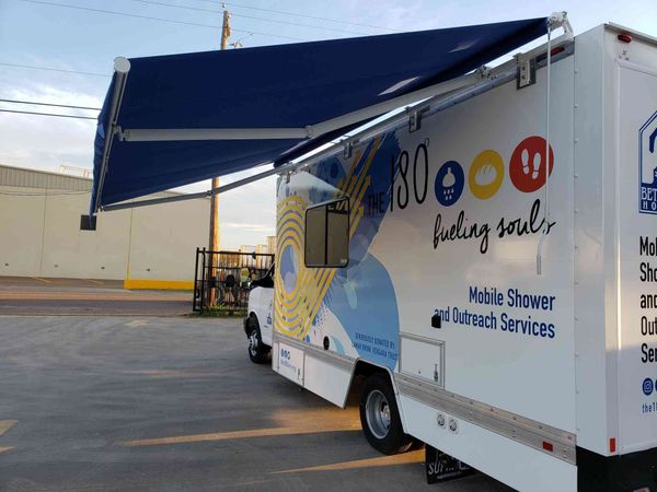 retractable sun awning for food trucks 