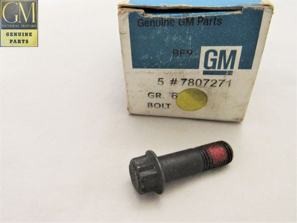 NOS 1964-75 Chevy Pontiac Olds Z28 GTO 442 Steering Rag Joint Bolt GM # 7807271