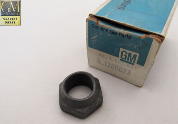 NOS 1967-79 Chevy Pontiac Olds SS GTO 442 Rear Axle Pinion Flange Nut GM 1260823