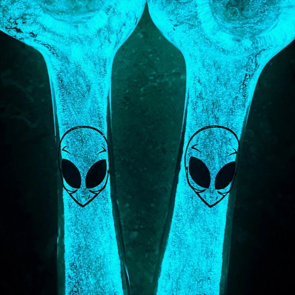 Alien Head Glowprint