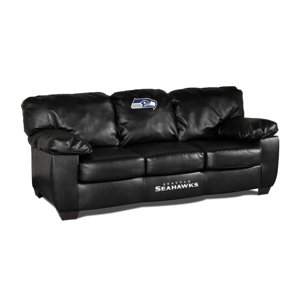 Seattle Seahawks Logo Leather Couch Jessis Billiards Oshi Ukuleles