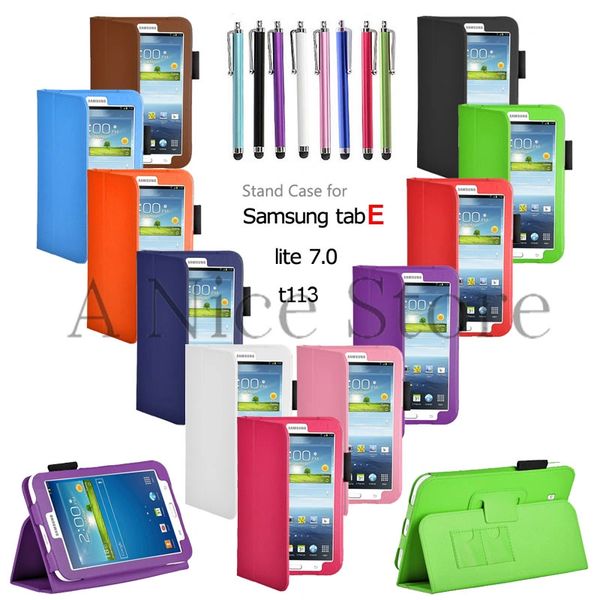 Tab E Lite 7.0" Soft PU Leather Cover Case