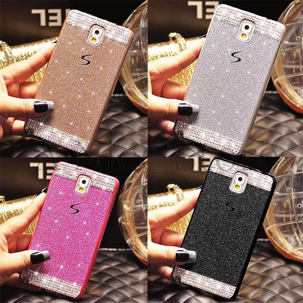 Samsung Galaxy Note 3 Luxury Bling Glitter Hard Plastic Case Cover