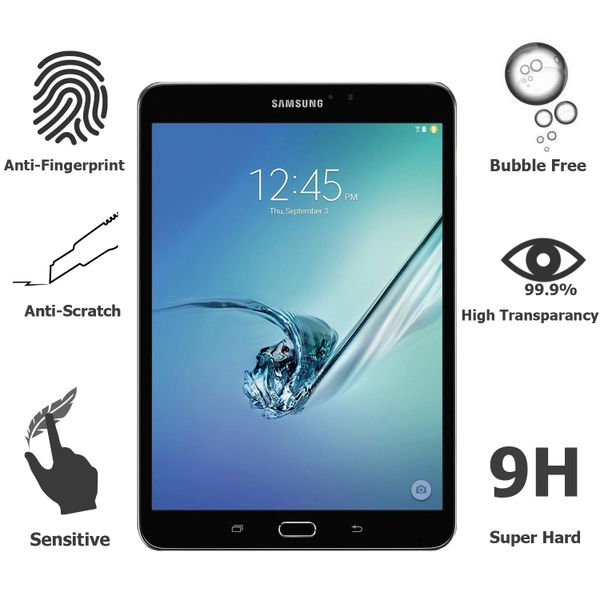 Samsung Galaxy Tab A 7.0 Tempered Glass Screen Protector, Bubble Free Scratch-Resistant