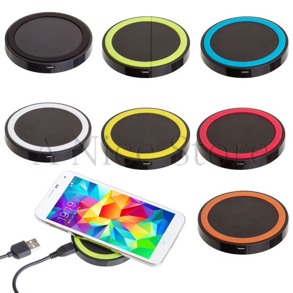 New Universal Qi Wireless Battery Charging Power Charger Pad For Smart Phone