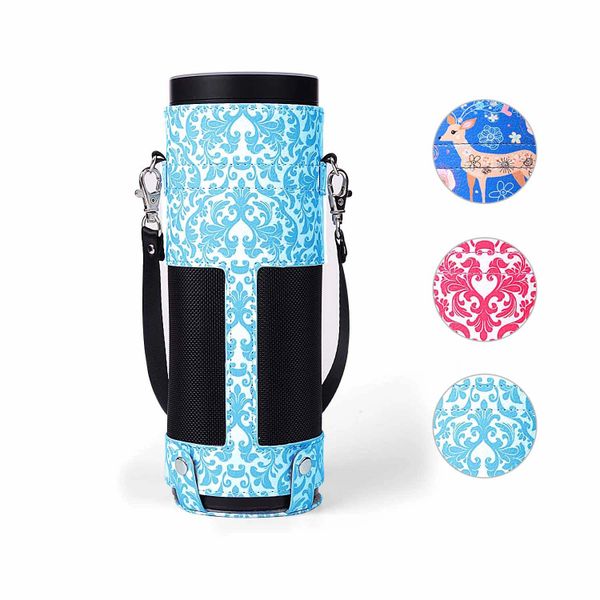 Protective Decorative PU Leather Sleeve Case for Amazon Echo