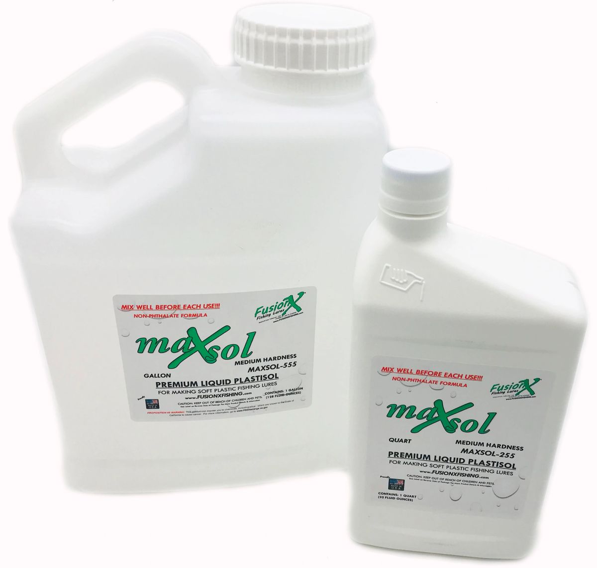 MAXSOL (Quart)- Premium Liquid Plastisol Resin For Fishing Lures (1 Quart  ,32 Fluid Ounces)