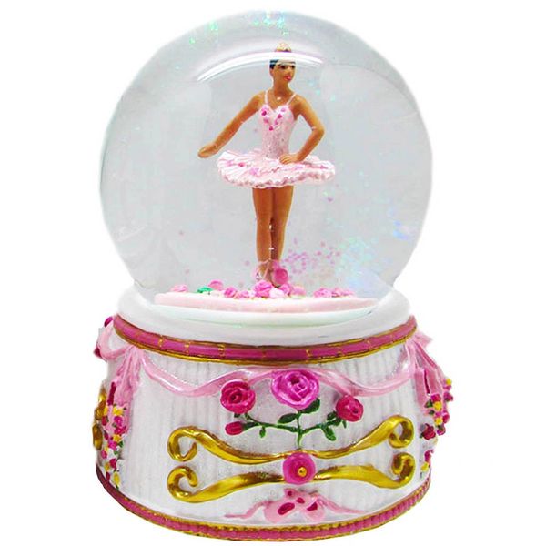 Musical Turning Ballerina Snow Globe