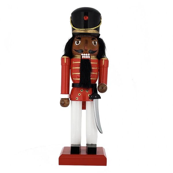 10" Red and White Soldier
