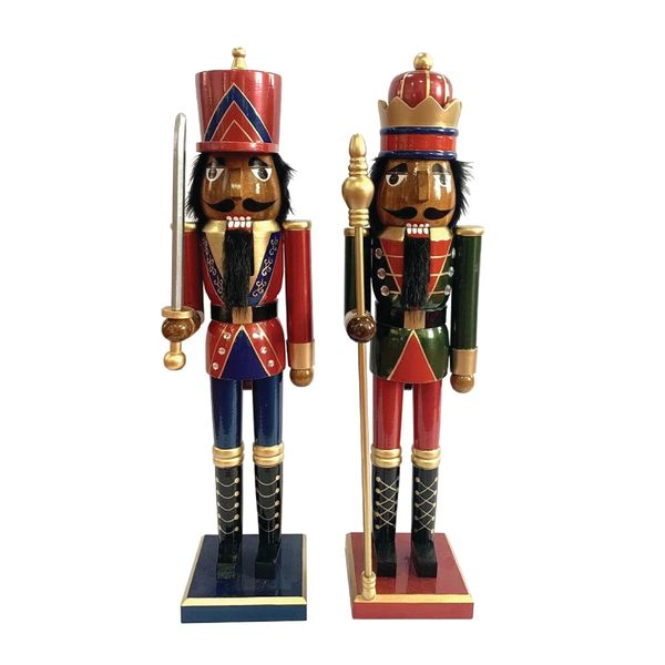 24" King and Guard, Set of Two