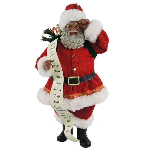 10" Traditional Santa with List - SOLD OUT