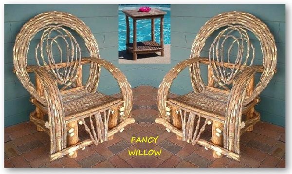 Pebble Beach Home Décor: BellaFlor Cottage Set, 3 Pieces - Handcrafted Pool and Patio Furniture