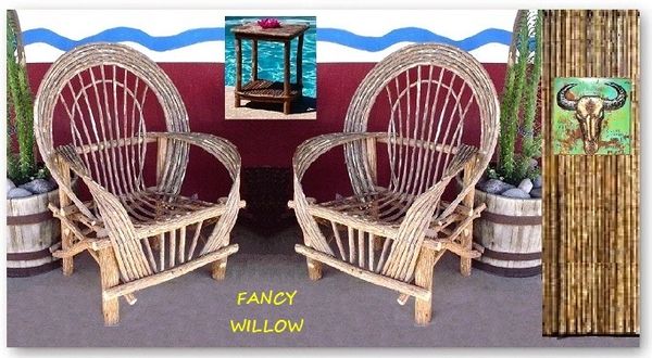 Pebble Beach Home Décor: Tubac Backyard Set, 3 Pieces Set - Handcrafted Pool and Patio Furniture