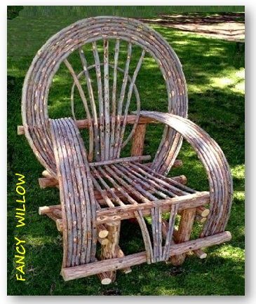 Jackson Hole Country Home Décor: Sedona Back Forty Chair - Handcrafted Pool and Patio Furniture