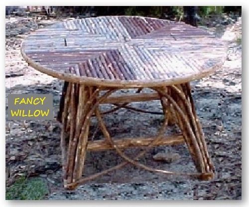 High Pointe Country Home Décor: Tom Thumb Log Cabin Rondo Stool - Handcrafted Pool and Patio Furniture