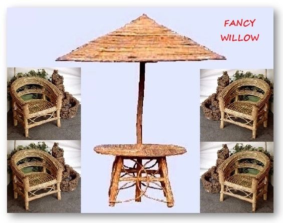 Idaho Deck Furniture Ranchero Pool Umbrella Dining Ranch Swings Fancy Willow Garden Furniture