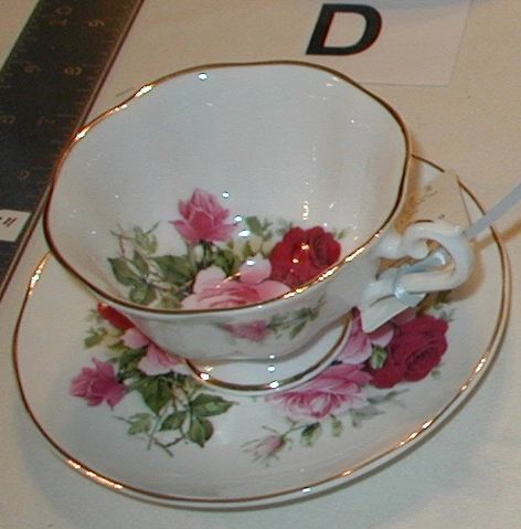 Rose Tea Cup Crown Victoria