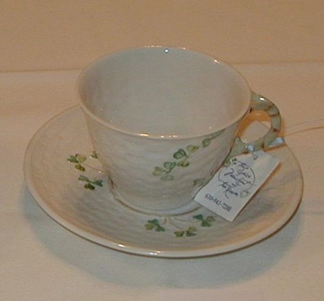 Shamrock Cup and Saucer