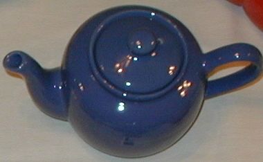 6 cup teapot - Blue