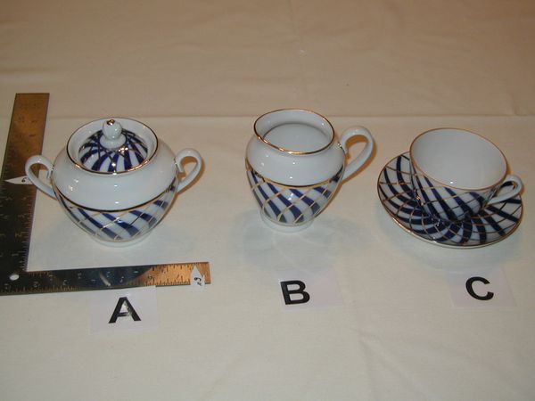 Willow Cup & Saucer (C)
