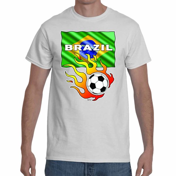 SOCCER Brazil T-Shirts Clothing