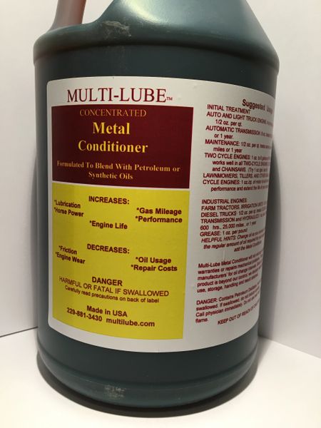  Metal Lube Engine Treatment, Anti-Friction 4 Cycle