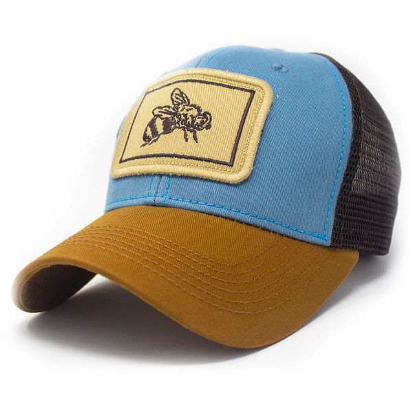 Everyday Trucker Hat, Stuctured, Honey Bee, Earth and Sky | S.L ...