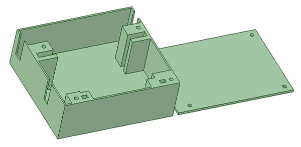 Hextronic HX5010 Servo Tray - Pair