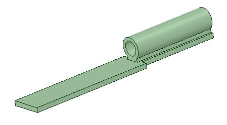 FX 61 Phantom Pixhawk APM Pitot Tube Holder Impact Aerial Systems