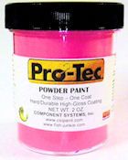 PRO-TEC POWDER PAINT 2oz YELLOW CHART